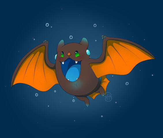 Golbat for Rajira (Toyhou.se) Commission